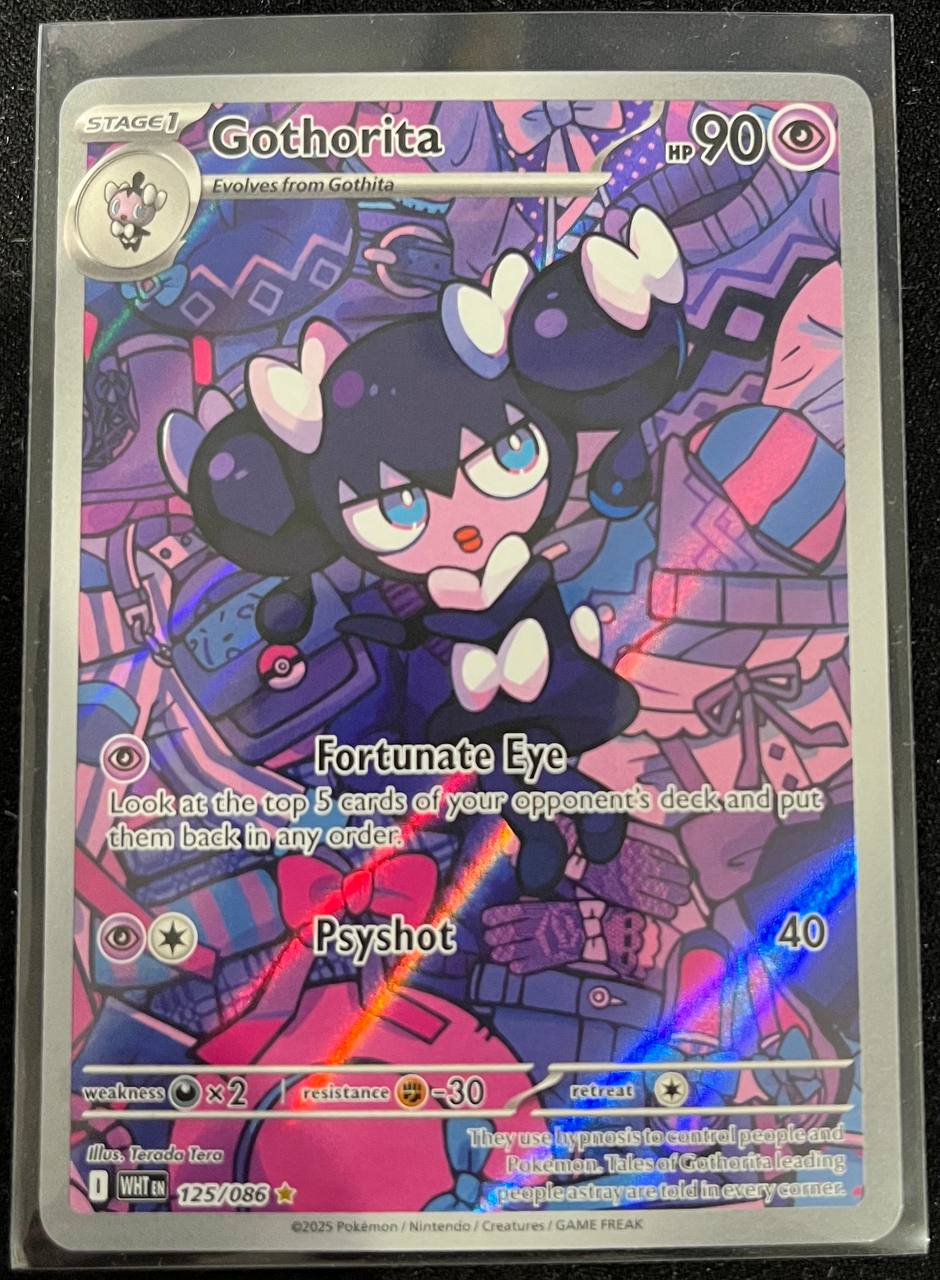 Gothorita - 125/086 White Flare (Near Mint)
