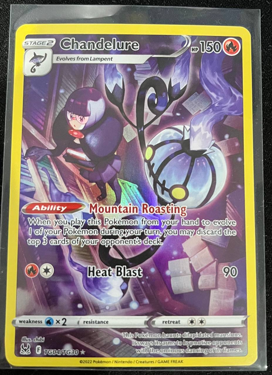 Chandelure - TG04/TG30 Lost Origin Trainer Gallery (Near Mint)