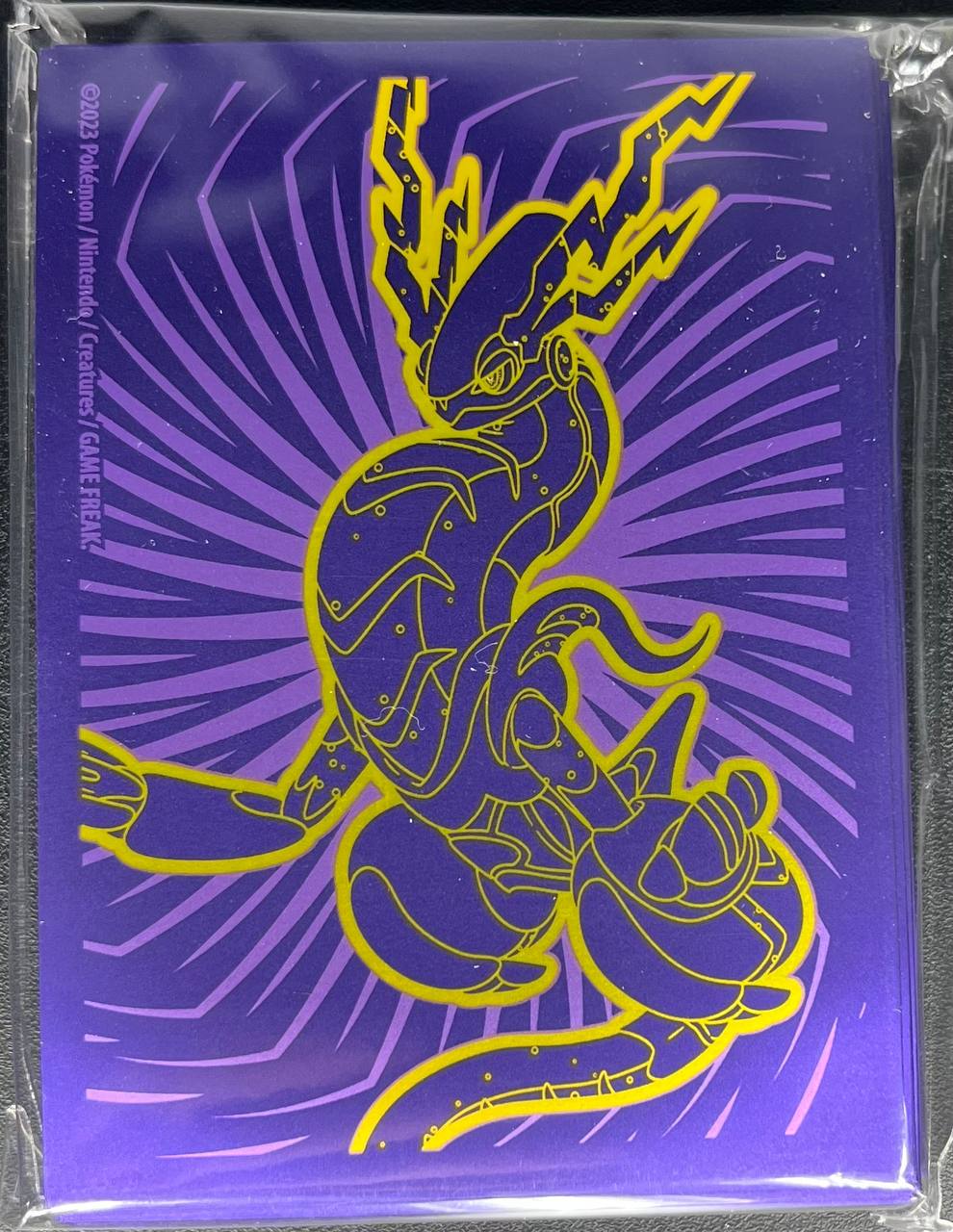 Pokemon TCG: Scarlet & Violet Elite Trainer Box Card Sleeves - Miraidon (65 Pack)
