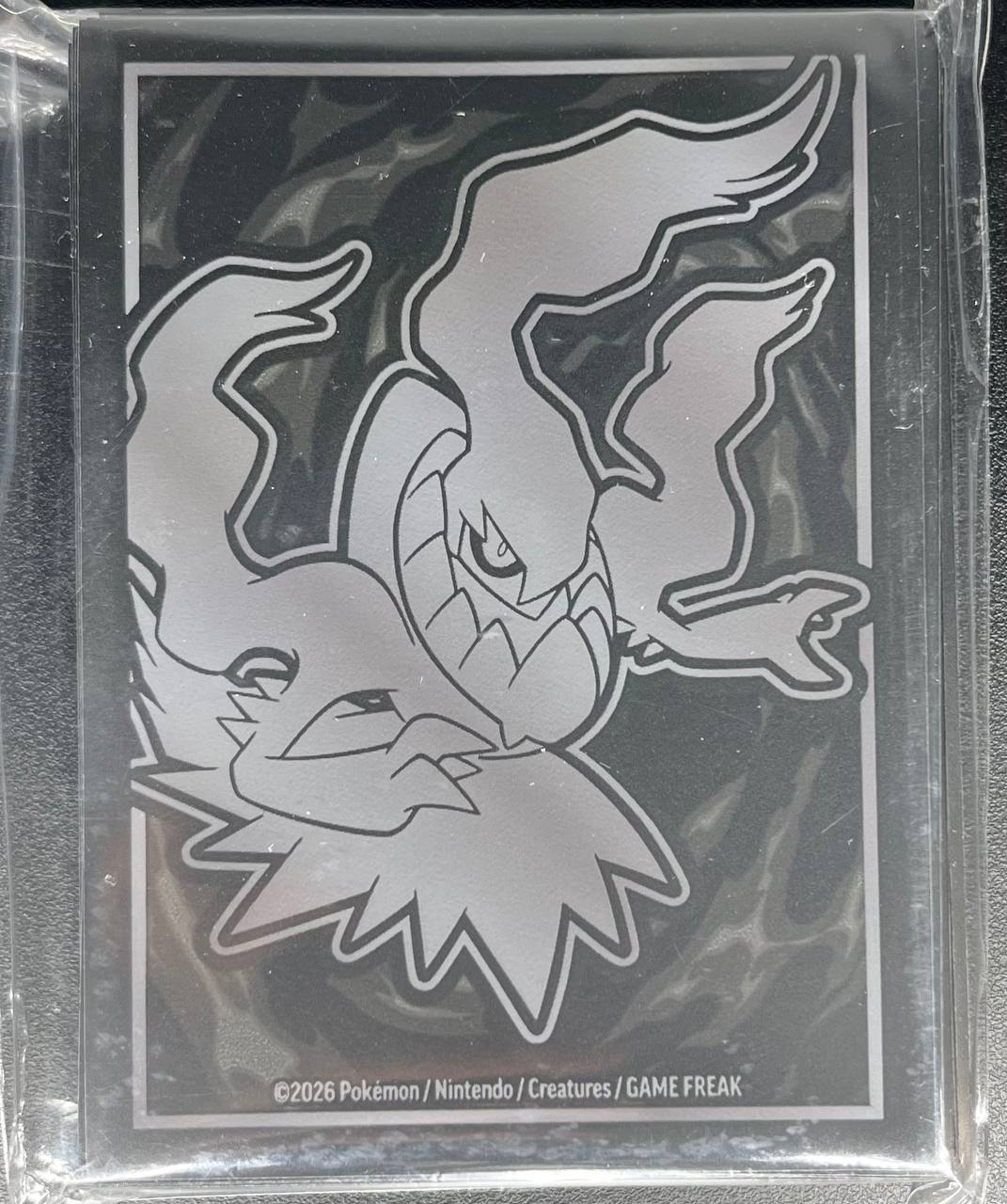 Pokemon TCG: Pitch Black Elite Trainer Box Card Sleeves (65 Pack)