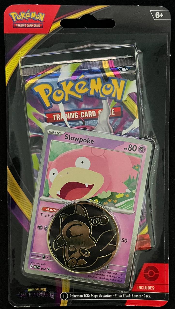 Pitch Black Single Pack Blister (Slowpoke) Case Fresh