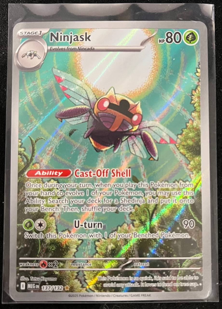 Ninjask - 137/132 Mega Evolution (Near Mint)