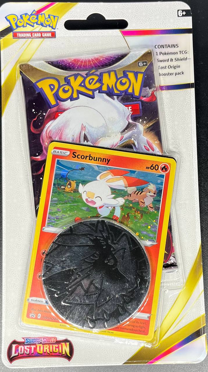 Lost Origin Single Pack Blister (Scorbunny) Case Fresh