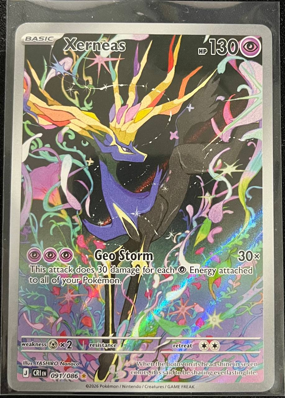 Xerneas - 091/086 Chaos Rising (Near Mint)