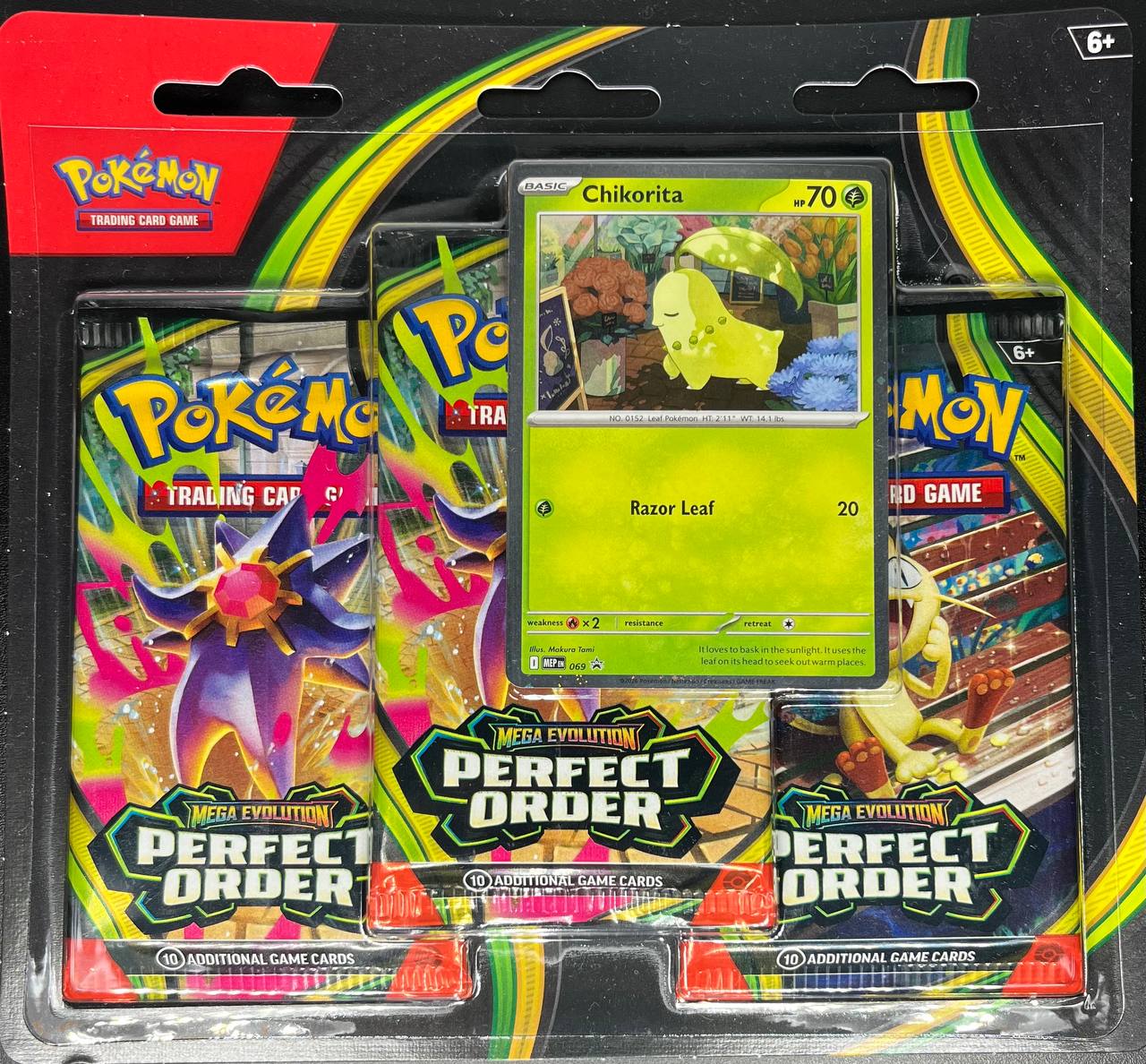 Perfect Order 3 Pack Blister