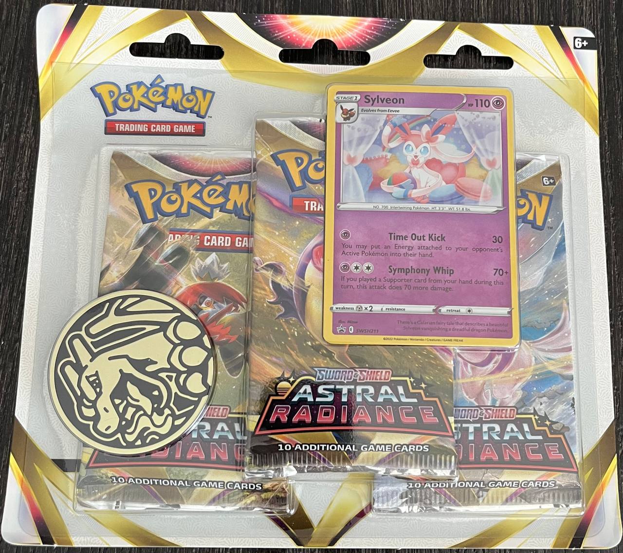 Astral Radiance 3 Pack Blister (Sylveon)