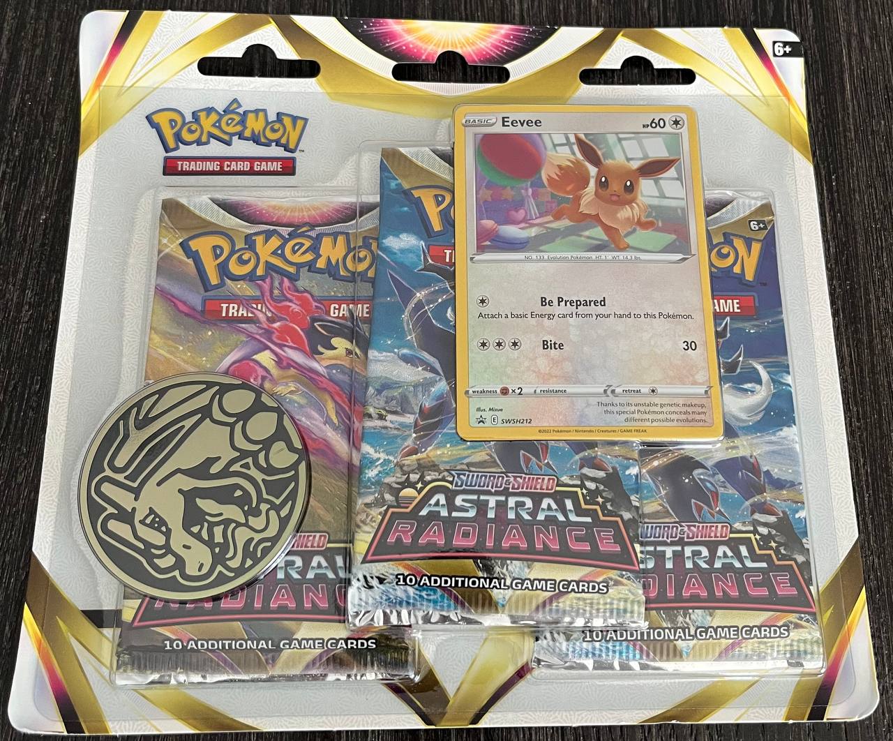 Astral Radiance 3 Pack Blister (Eevee)